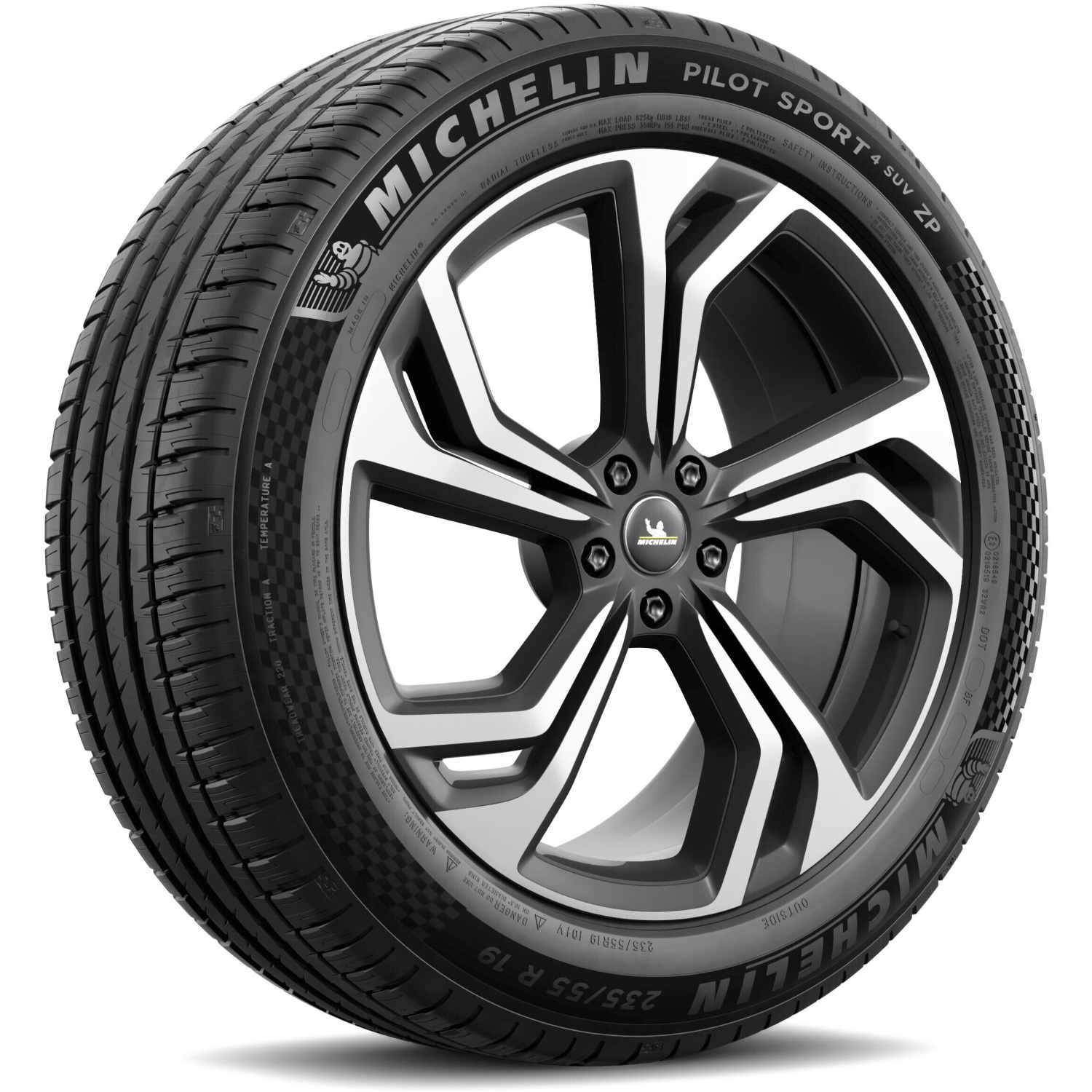 Michelin Pilot Sport 4 SUV ZP FRV RunFlat 235/55 R19 101V — изображение 2