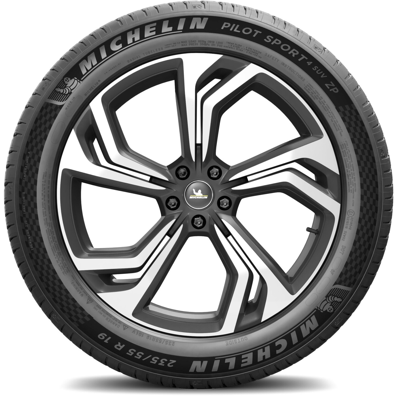 Michelin Pilot Sport 4 SUV ZP FRV RunFlat 235/55 R19 101V — изображение 3