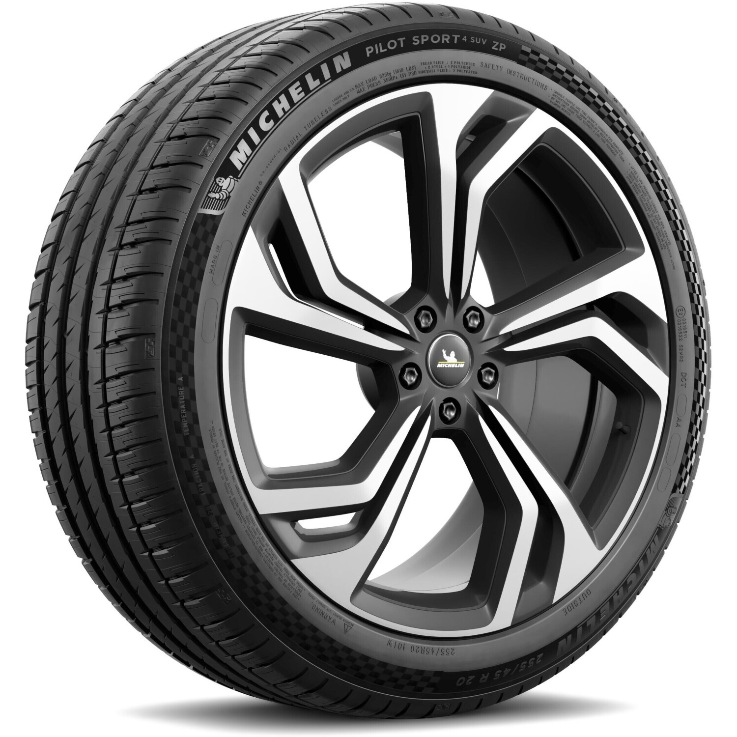 Michelin Pilot Sport 4 SUV ZP FRV RunFlat 255/45 R20 101W — изображение 2