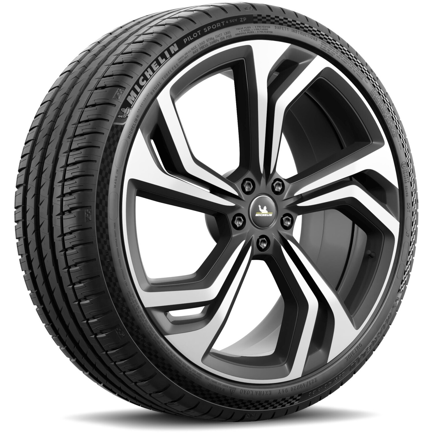 Michelin Pilot Sport 4 SUV ZP FRV RunFlat 225/40 R20 94Y XL — изображение 2