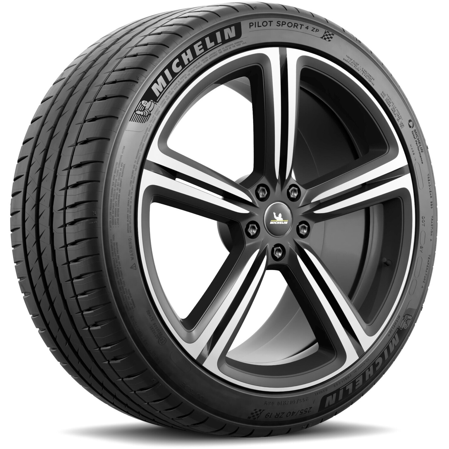 Michelin Pilot Sport 4 ZP RunFlat 255/40 ZR19 96W — изображение 2