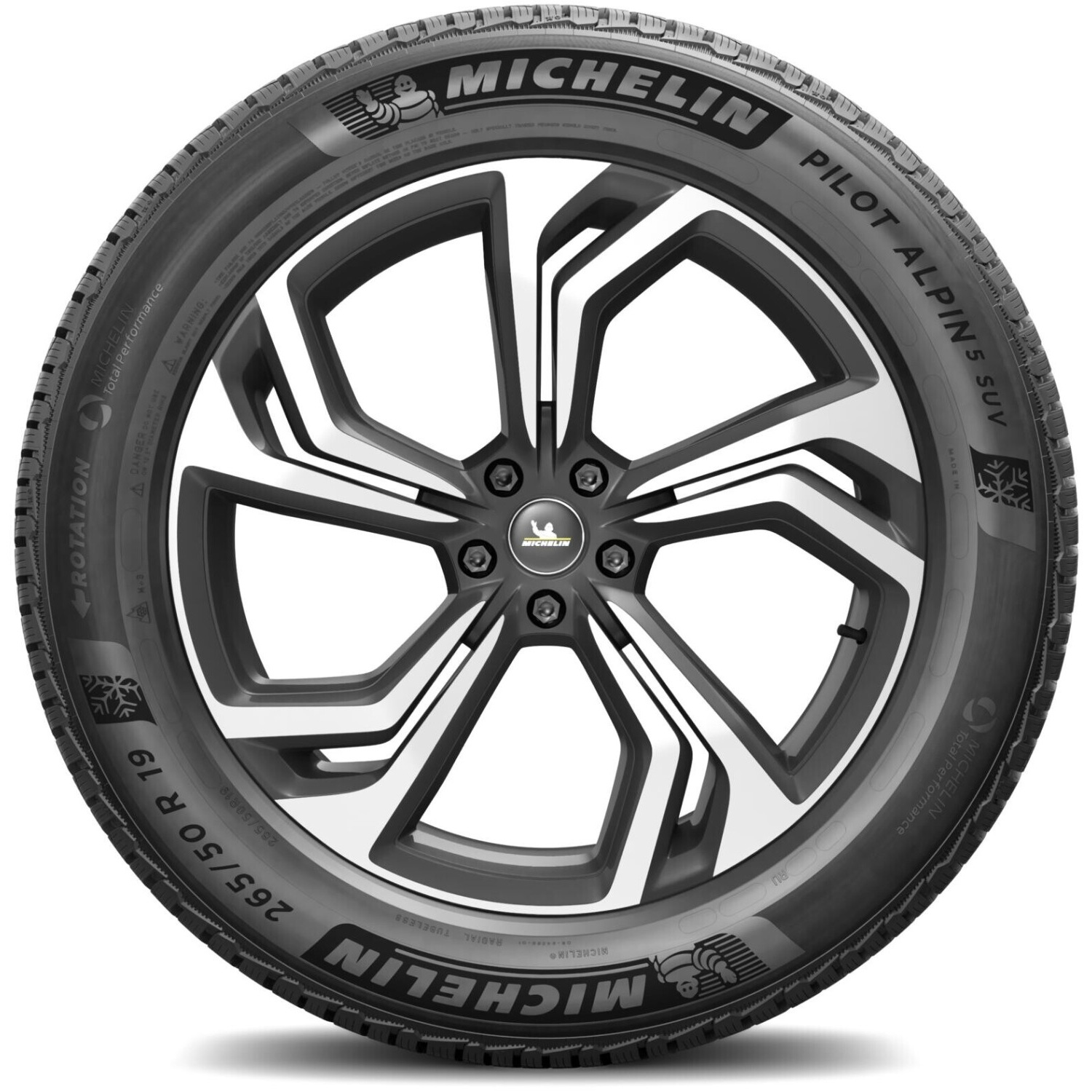 Michelin Pilot Alpin 5 SUV ZP * RunFlat 265/50 R19 110H XL — изображение 3