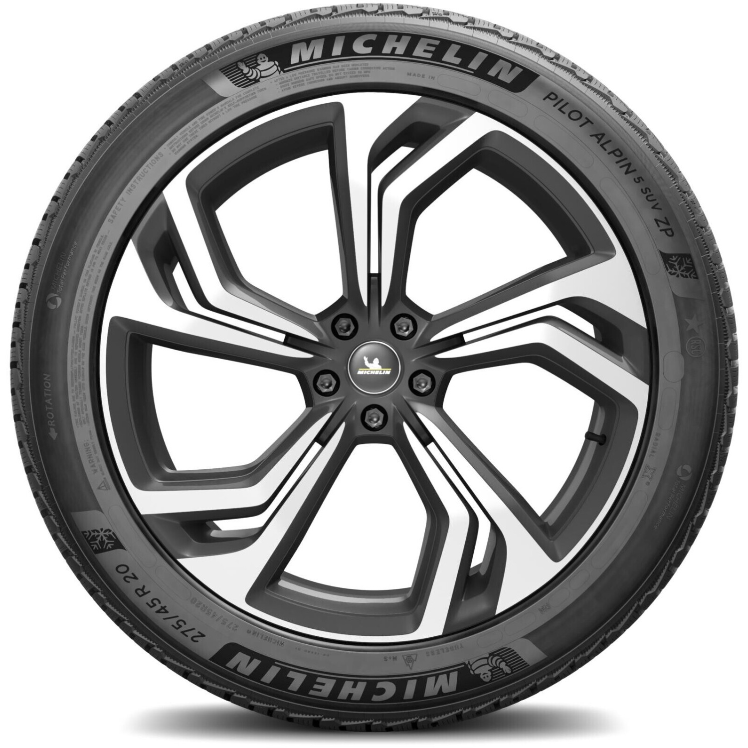 Michelin Pilot Alpin 5 SUV ZP * RunFlat 275/45 R20 110V XL — изображение 3