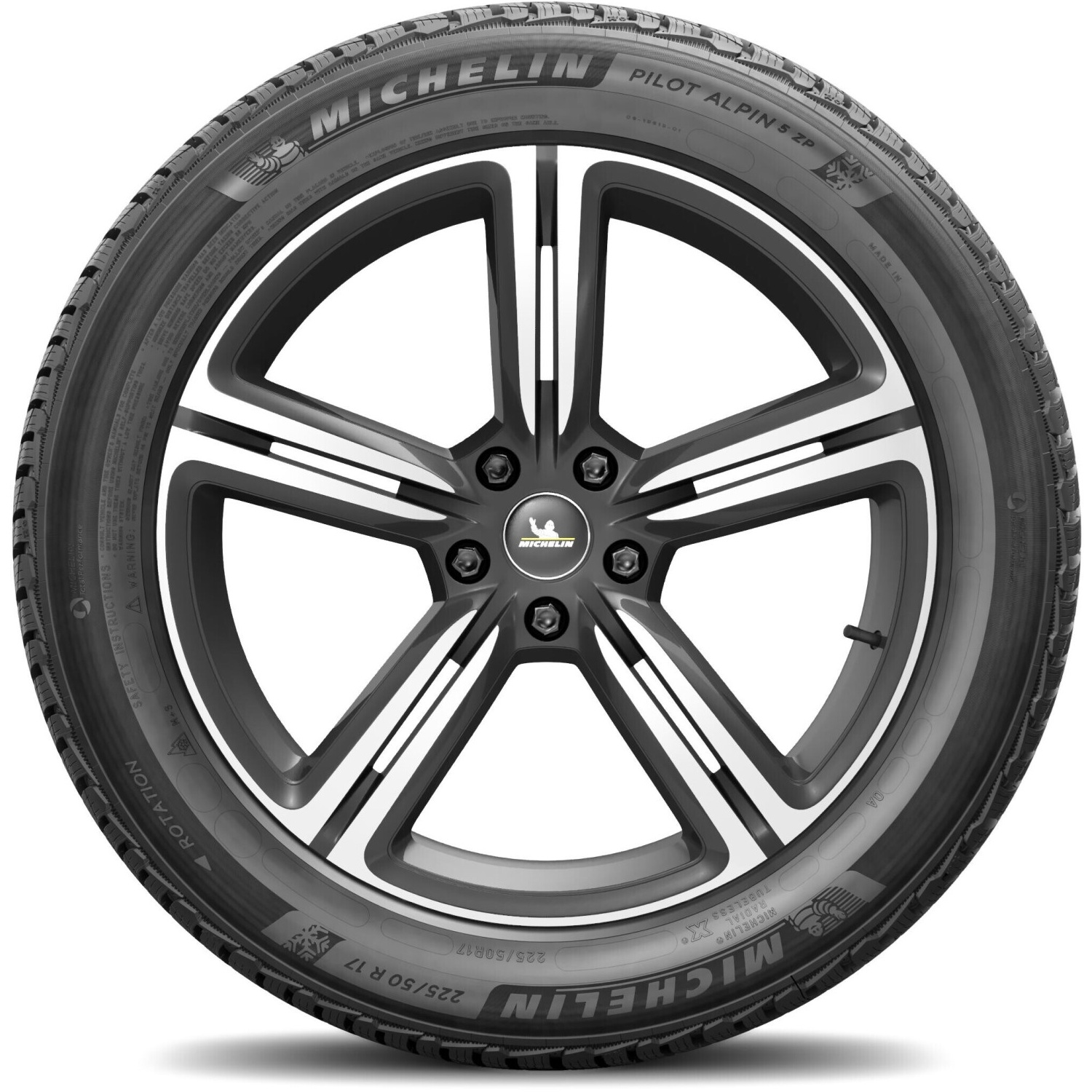 Michelin Pilot Alpin 5 ZP RunFlat 225/50 R17 98H XL — изображение 3