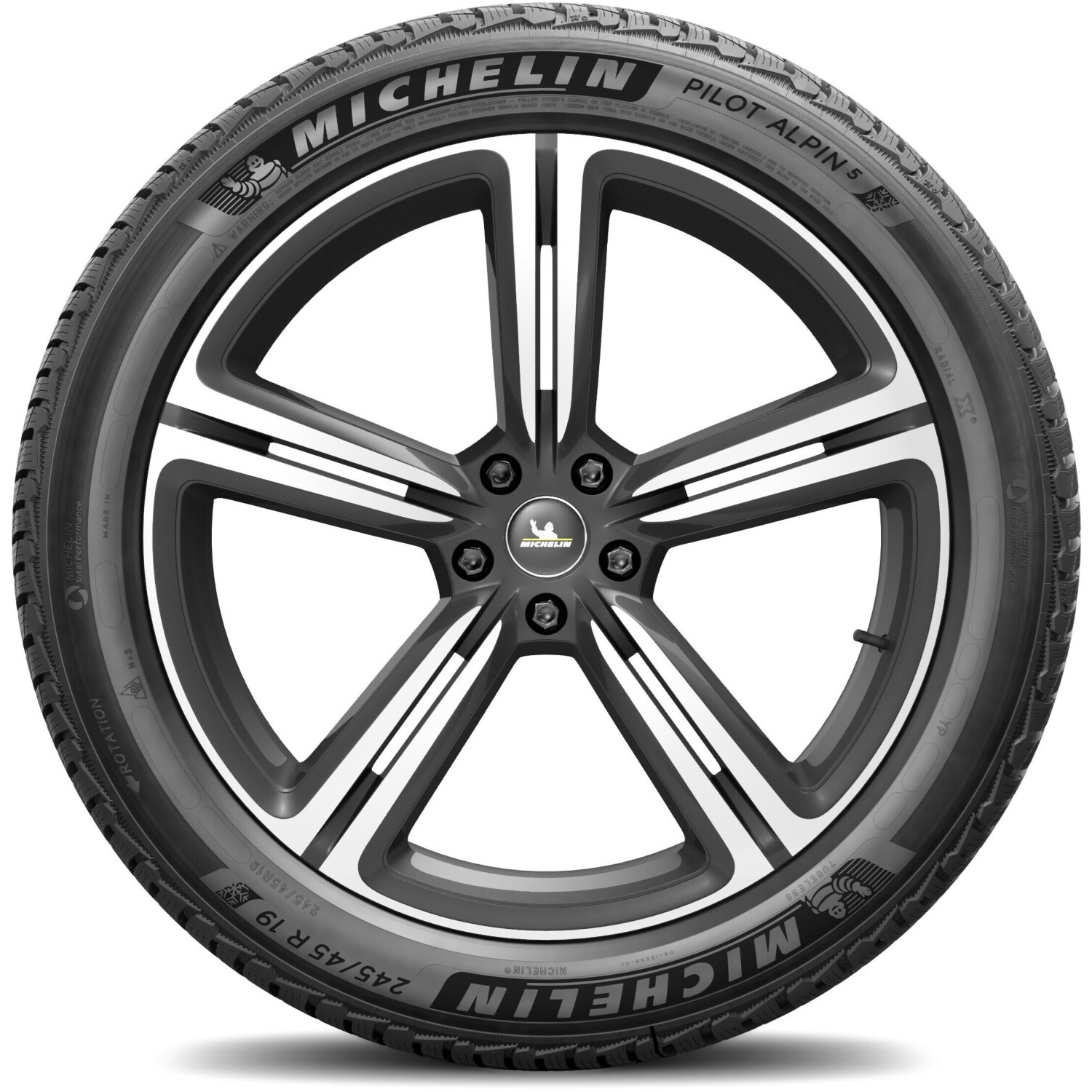 Michelin Pilot Alpin 5 ZP RunFlat 245/45 R19 102V XL — изображение 3