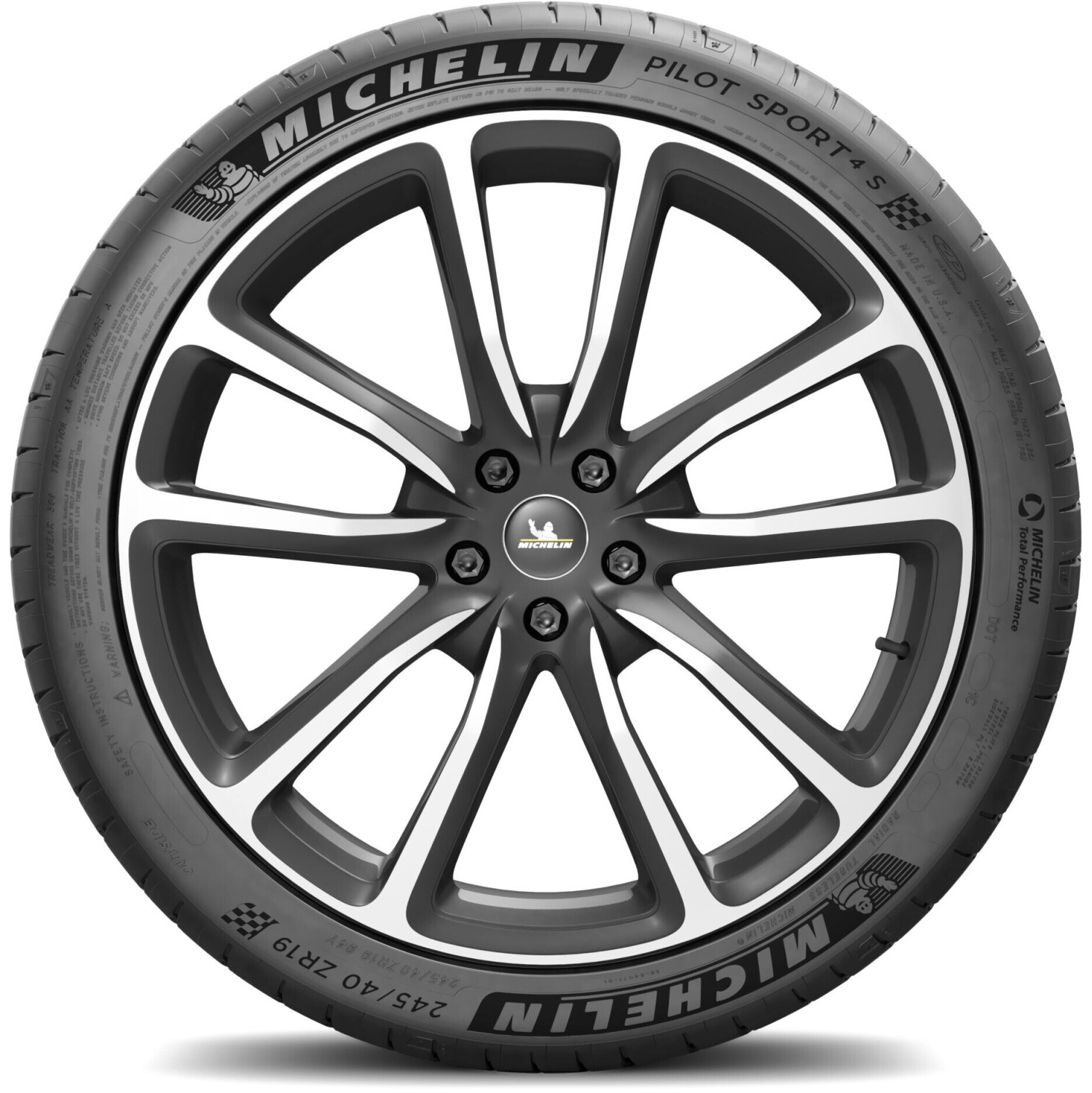 Michelin Pilot Sport 4 S ZP RunFlat 245/40 ZR19 94Y TPC — изображение 3